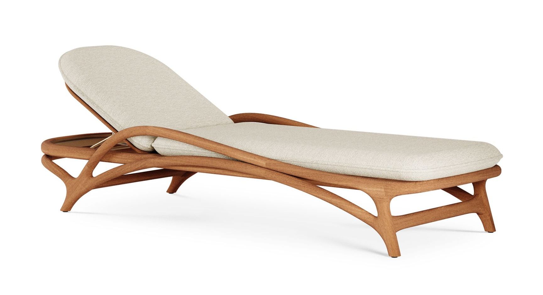 Chaise longue d'extérieur réglable Zen Morpho